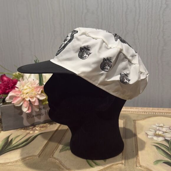 Vintage Smokey the Bear Smokey Signals Lightweight Packable Elastic Back Cap Hat - Picture 8 of 16